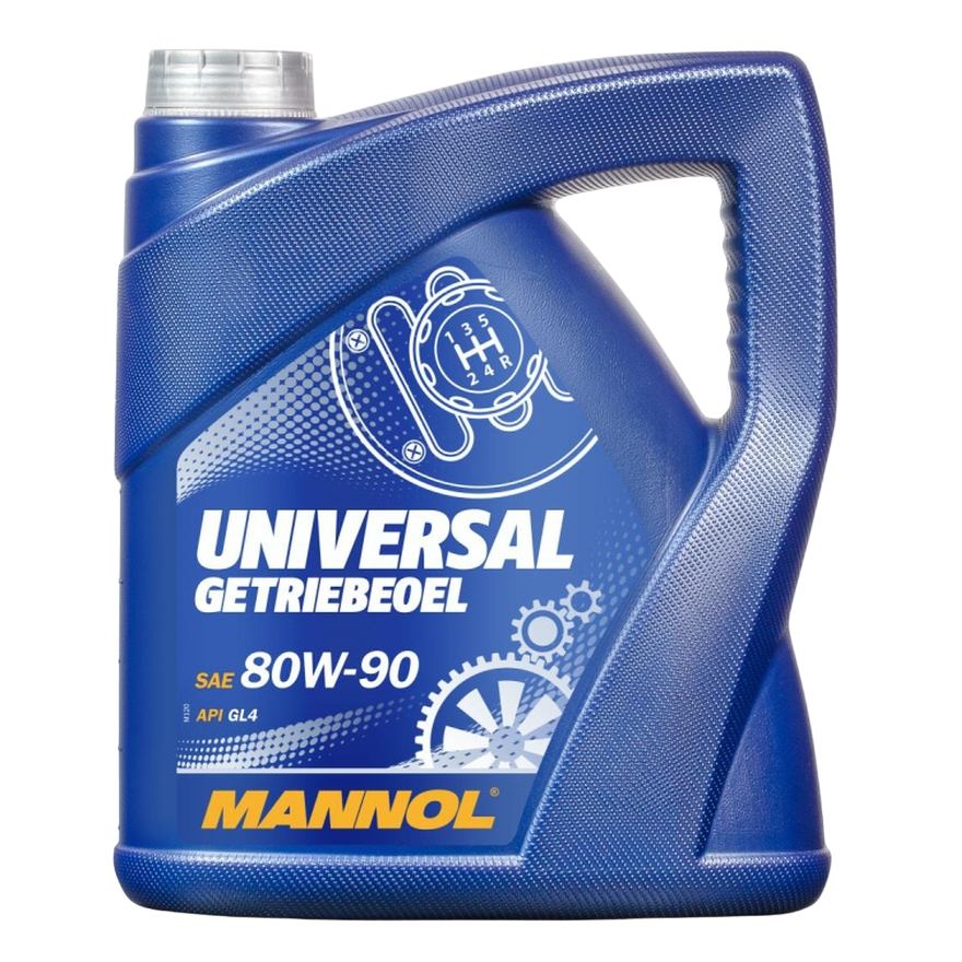 Масло трансмиссионное минеральное MANNOL UNIVERSALGetriebeoil SAE 80W-90 API GL 4 4л