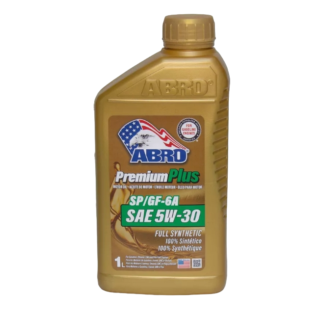 Масло моторное ABRO Premium Synthetic BLEND SAE 5W30 API SN Plus 1л