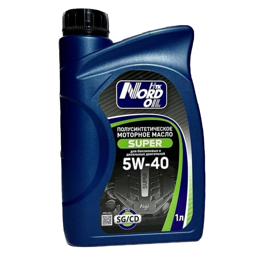 NORD OIL Super 5W-40 SG/CD п/с 1л