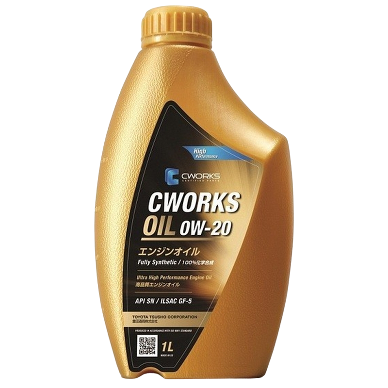 Масло моторное синтетическое CWORKS OIL 0W-20 GF-5, SN RC 1л