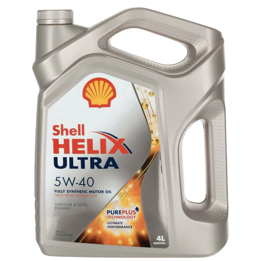 Масло моторное синтетическое Shell Helix Ultra SAE 5W40 API SL/CF 4л ЕС