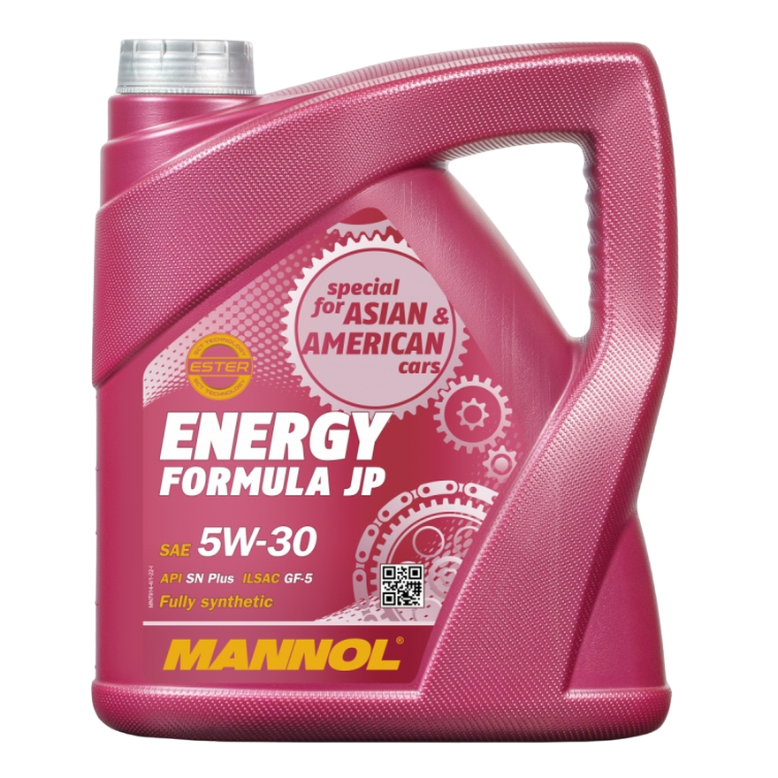 Масло моторное синтетическое MANNOL Energy Formula JP (7914) 5W-30 4л