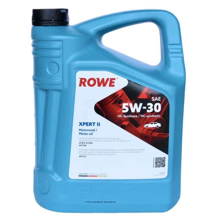 Масло моторное синтетическое ROWE Hightec XPERT II SAE 5W-30 NEW A3/B4 SN/CF 4л