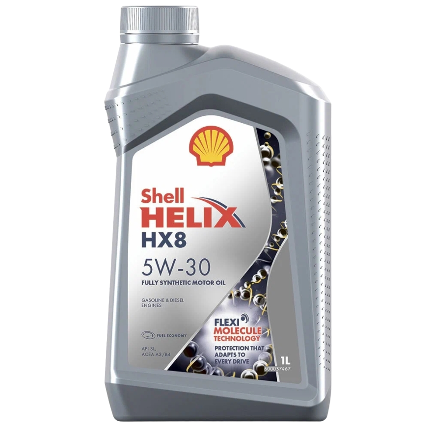 Масло моторное синтетическое Shell HX-8 SAE 5W30 API SL/CF 1л