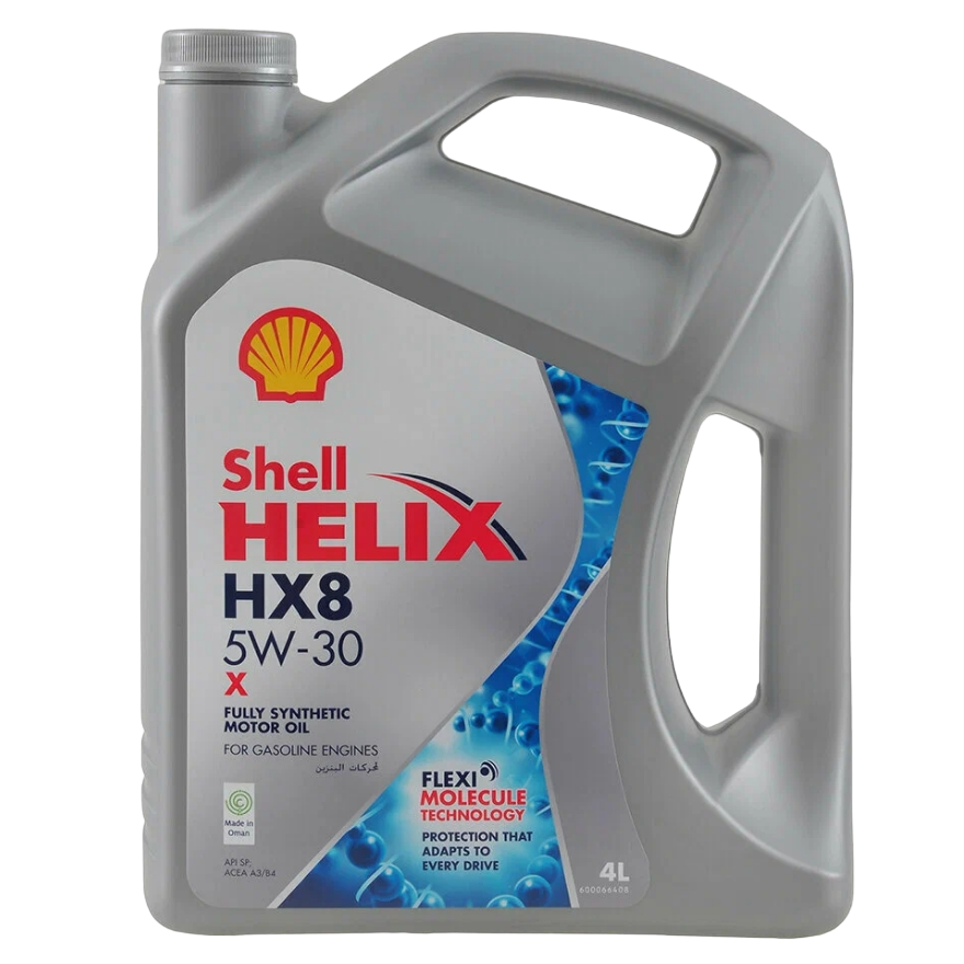 Масло моторное синтетическое Shell HX-8 SAE 5W30 API SL/CF 4л