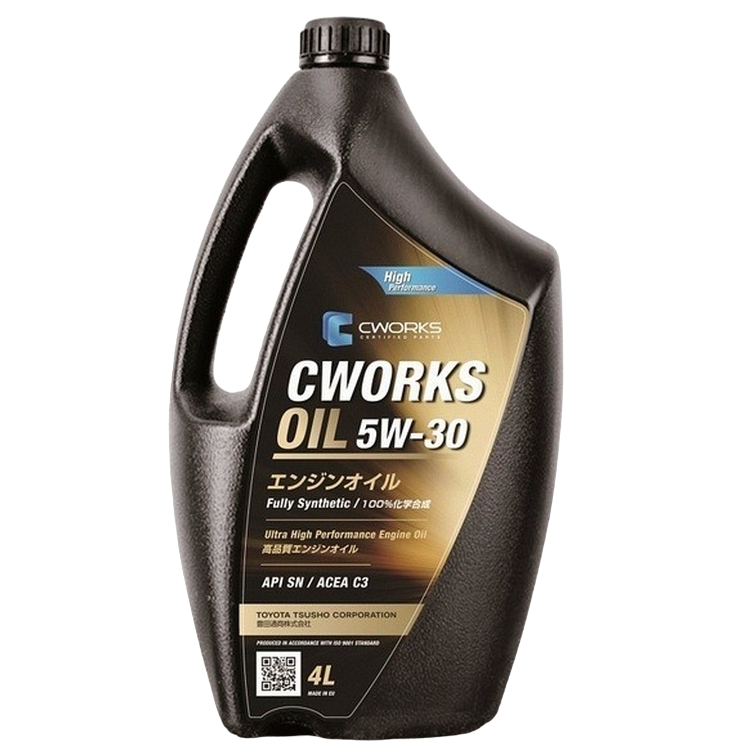 Масло моторное синтетическое CWORKS OIL 5W-30 SN/CF, C3 4л