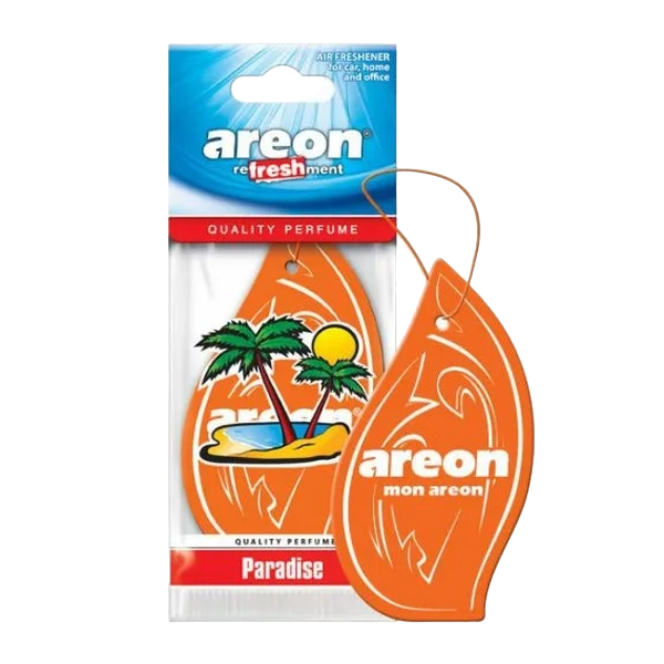 Ароматизатор для автомобиля в виде капли AREON «REFRESHMENT» Paradise (рай) MKS09