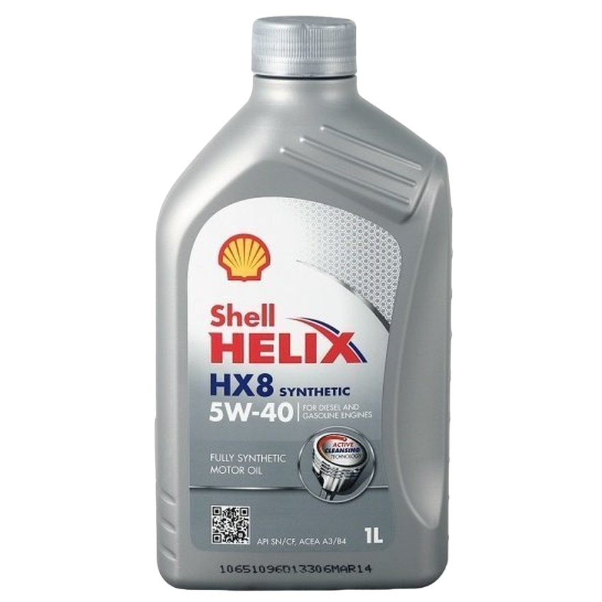 Масло моторное синтетическое Shell HX-8 SAE 5W40 API SM/CF 1л