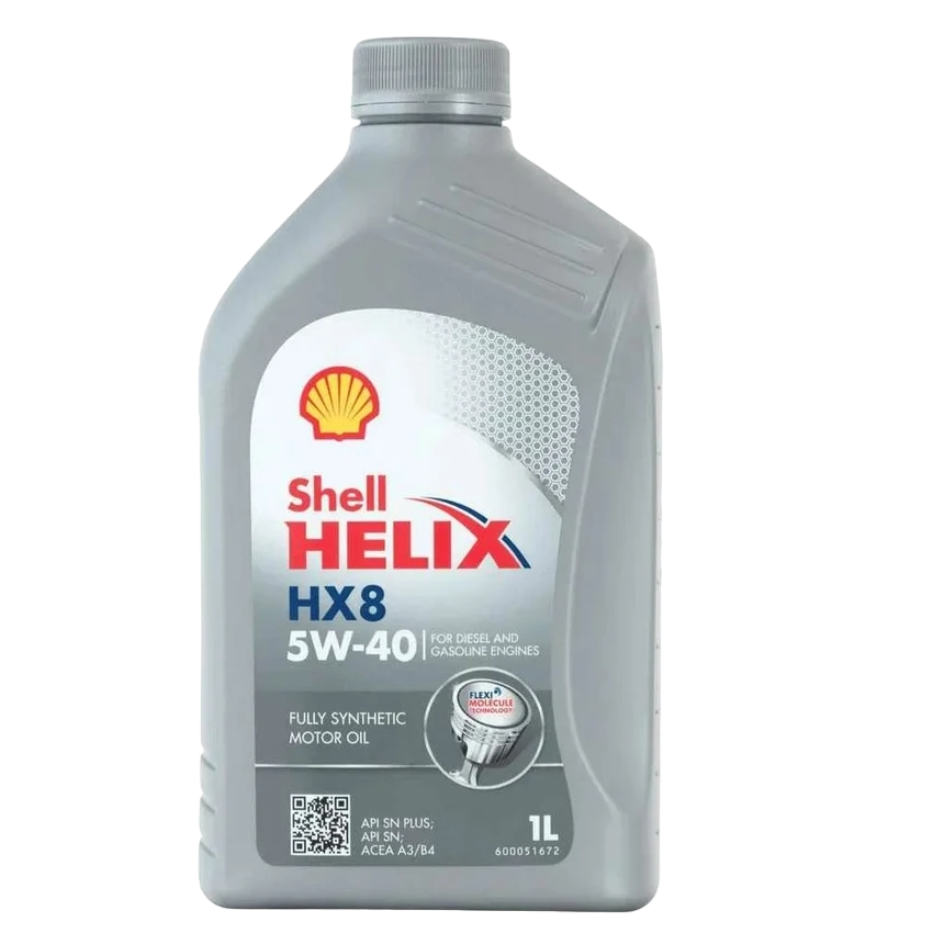 Масло моторное синтетическое Shell HX-8 SAE 5W40 API SM/CF 1л