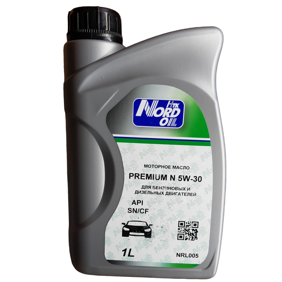 NORD OIL Premium N 5W-30 SN/CF синтетическое 1л