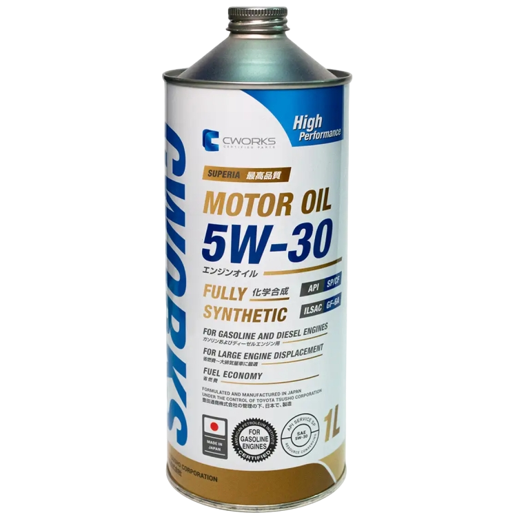 Масло моторное синтетическое CWORKS SUPERIA OIL 5W-30 SP/CF 1л