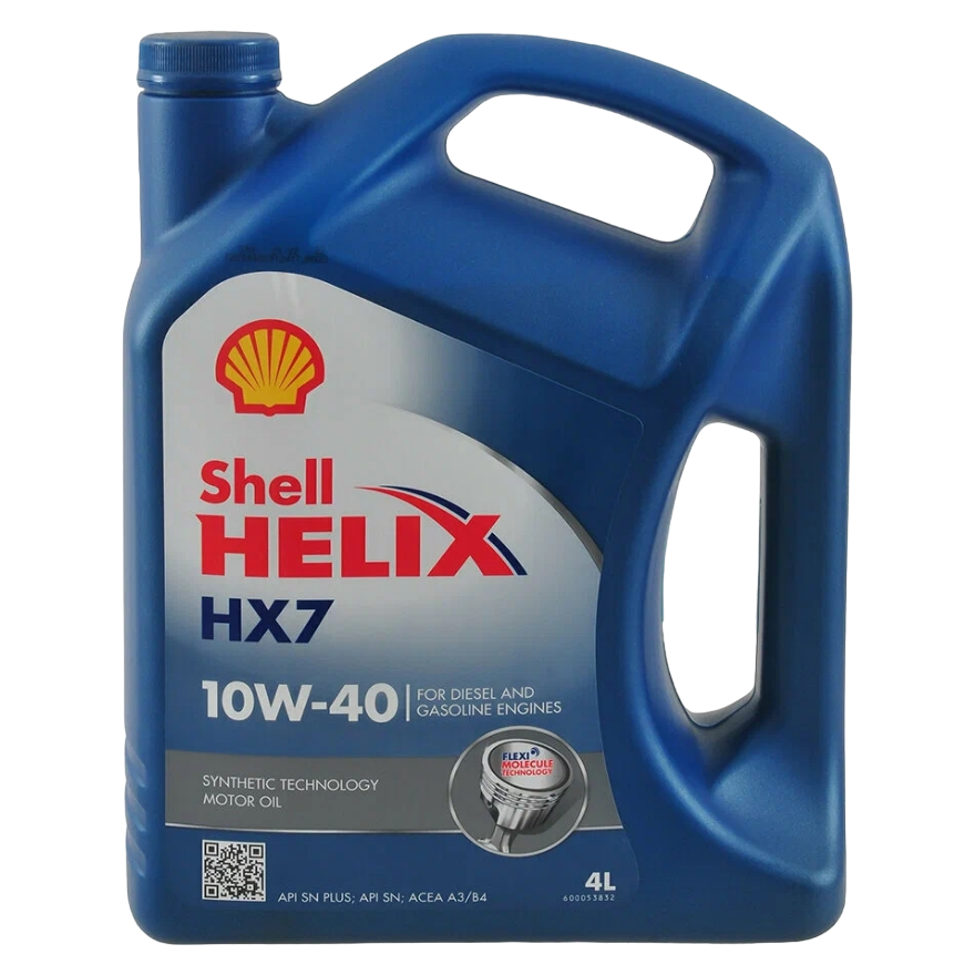 Масло моторное полусинтетическое SHELL Неlliх НX-7 10W40 4л