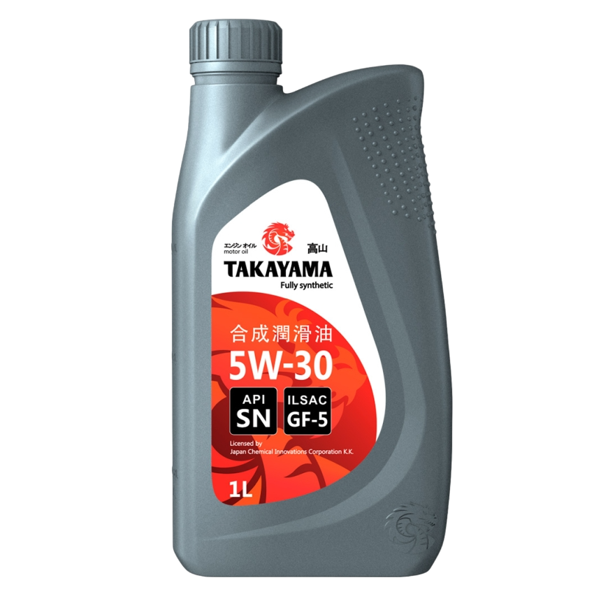 TAKAYAMA SAE 5W-30 Adaptec ILSAC GF-5, API SN синтетическое 1л