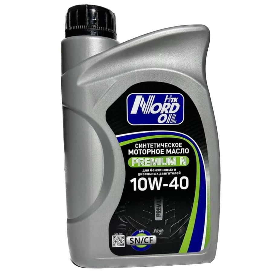 NORD OIL Premium N 10W-40 SN/CF синтетическое 1л