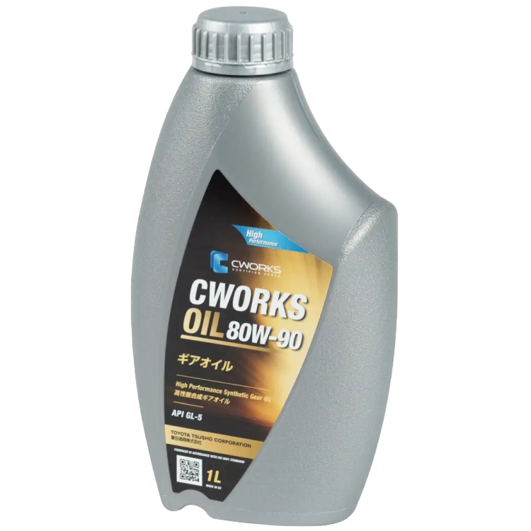 Масло трансмиссионное CWORKS OIL 80W-90 GL-5 1л