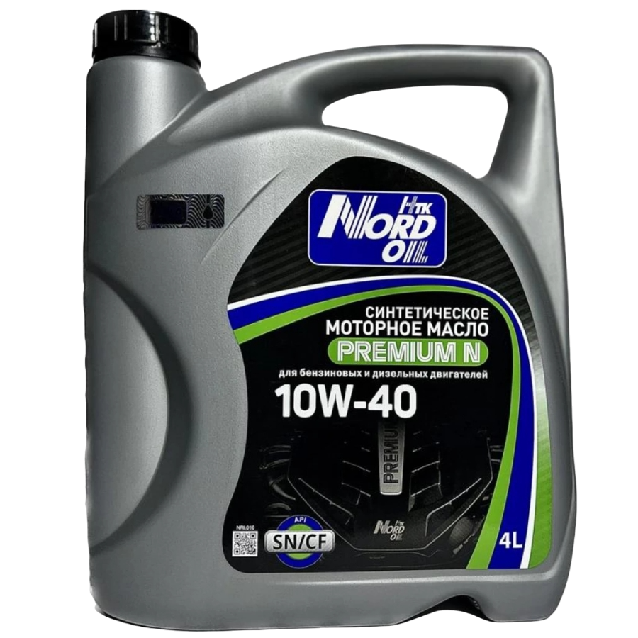 NORD OIL Premium N 10W-40 SN/CF синтетическое 4л