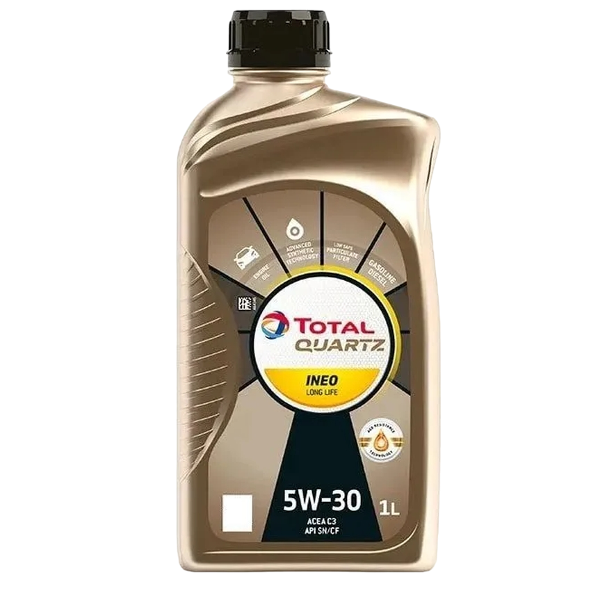 Масло моторное синтетическое Total QUARTZ INEO LONG LIFE 5w30 ACEA C3, API SN/CF 1л