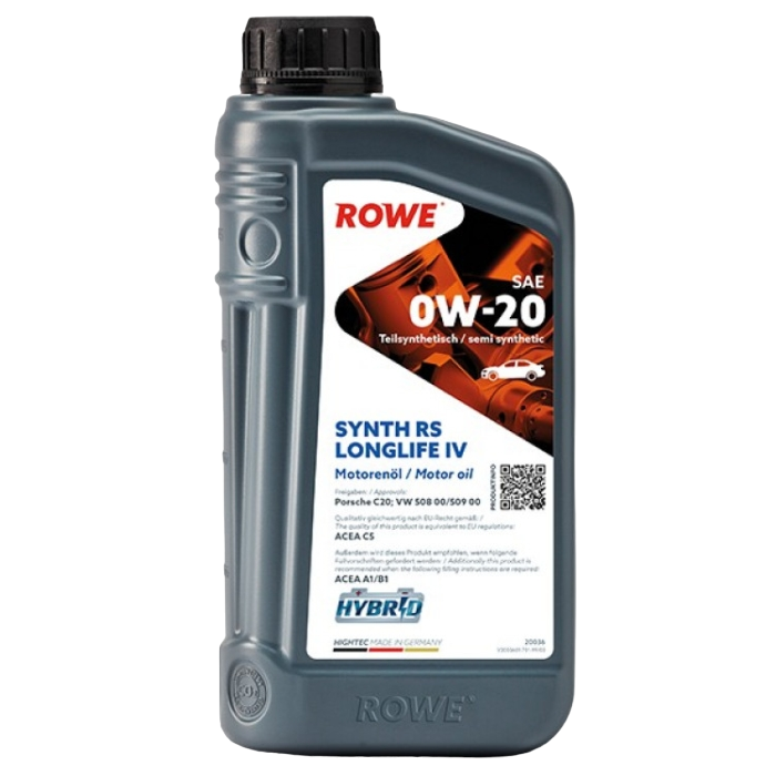 ROWE Hightec Synt H RS Longlife IV SAE 0W-20 1л