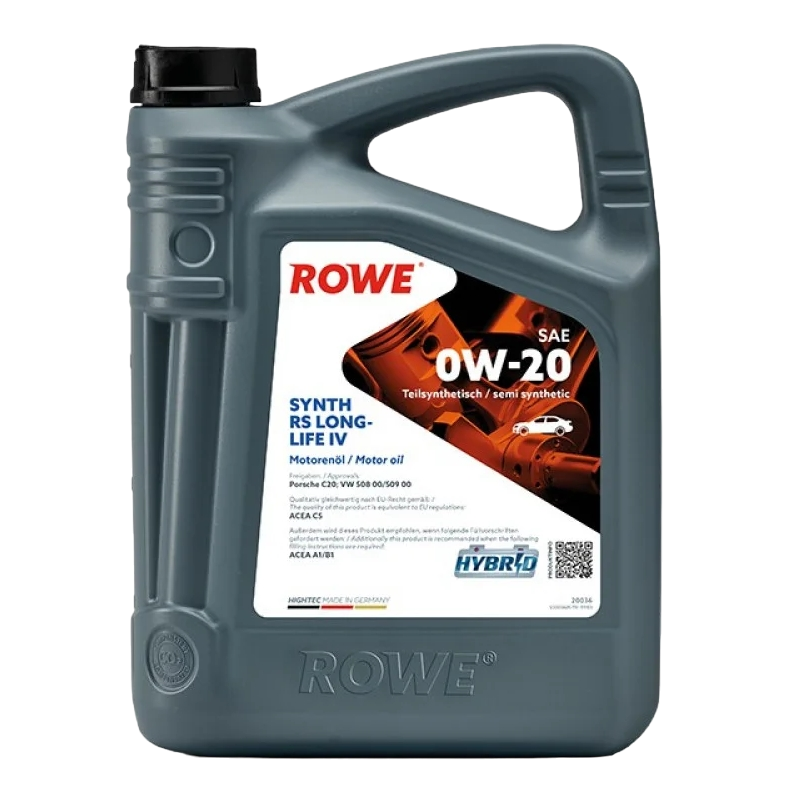 ROWE Hightec Synt H RS Longlife IV SAE 0W-20 5л