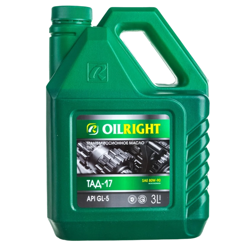 Масло трансмиссионное OIL RIGHT GL-5 (ТМ-5-18) 3л