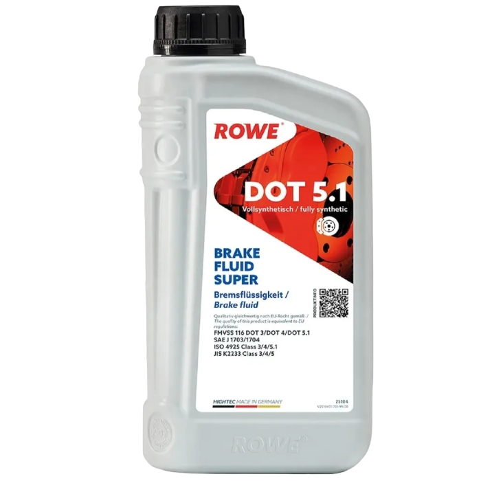 ROWE Hightес Brake FLuid Super DOT 5.1 1л