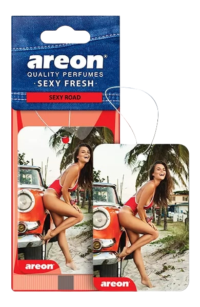 Ароматизатор для автомобиля AREON «SEX DRIVE» (Sexy Road/дорога) ASF02