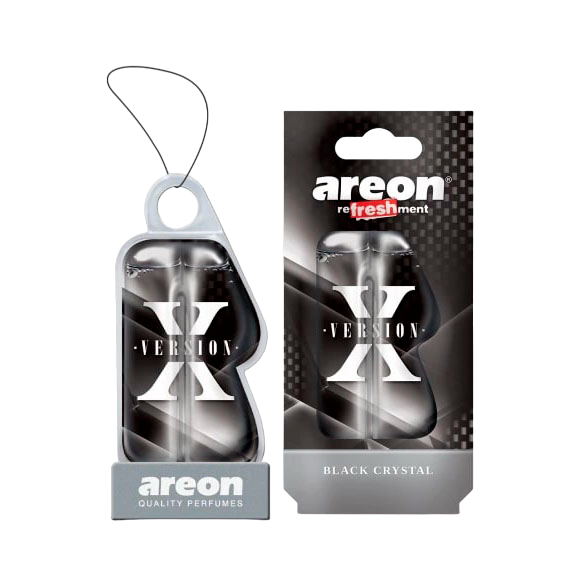 Ароматизатор для автомобиля AREON «REFRESHMENT LIQUID X-VER Black Crystal 8мл