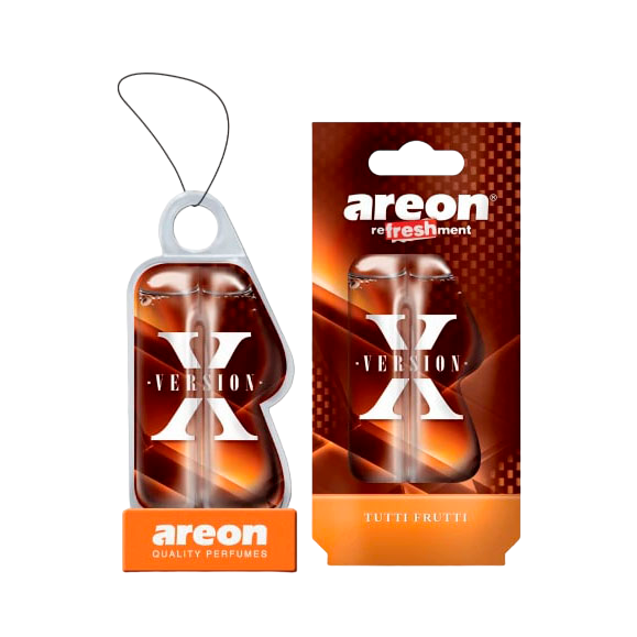 Ароматизатор для автомобиля AREON «REFRESHMENT LIQUID X-VER» Tutti Frutti 8мл