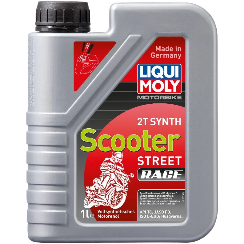 Масло моторное синтетическое для двухтактных двигателей LIQUI MOLY LM RACING SCOOTER 2T API-TC 1л