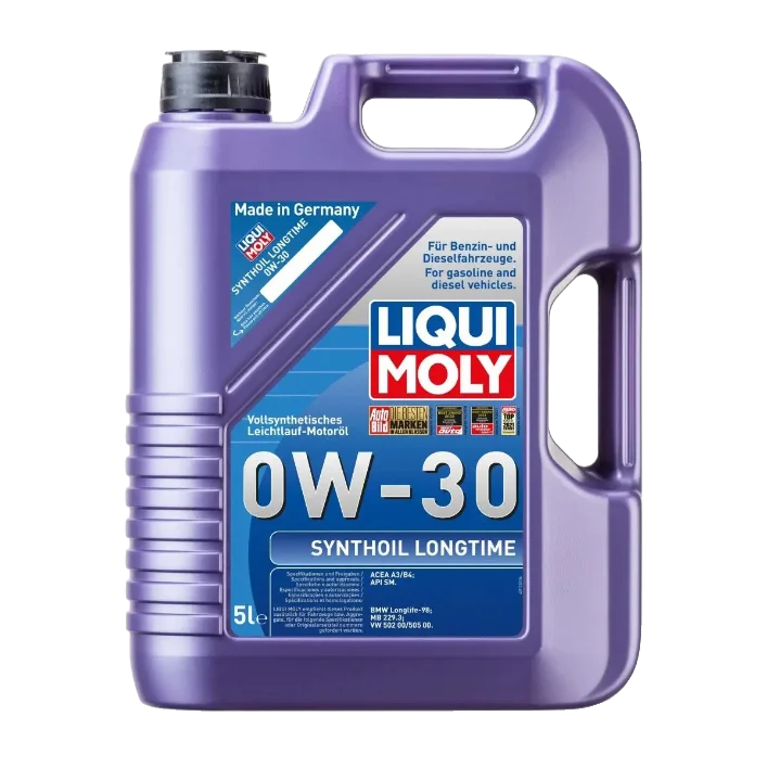 Масло моторное синтетическое LIQUI MOLY Synthoil Longtime Plus 0W30 A1/B1/A5/B5 5л