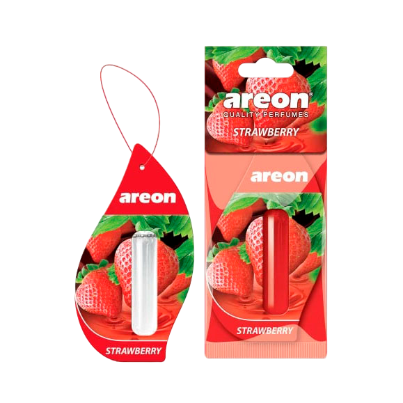 Ароматизатор для автомобиля AREON «LIQUID» Strawberry 5мл