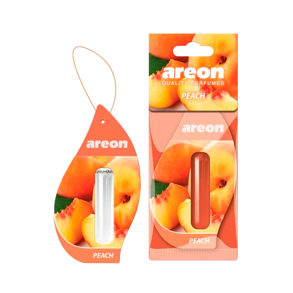 Ароматизатор для автомобиля AREON «LIQUID» Peach 5мл