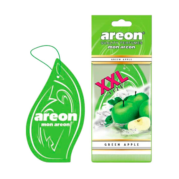 Ароматизатор для автомобиля AREON «MON AREON XXL» GREEN APPLE