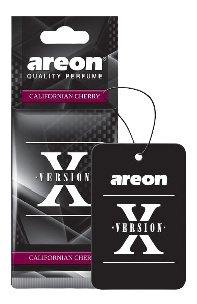 Ароматизатор для авто AREON «REFRESHMENT»X-VER Californian Cherry (вишня калифорния) AXV08