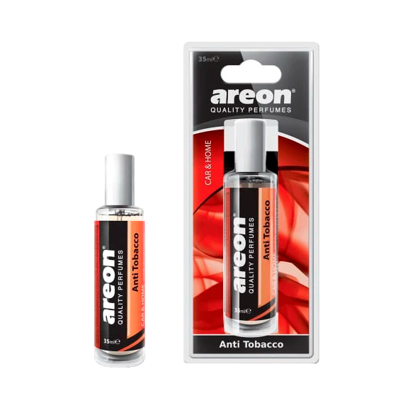 Ароматизатор для автомобиля спрей AREON «PERFUME BLISTER» ANTITOBACCO 35мл