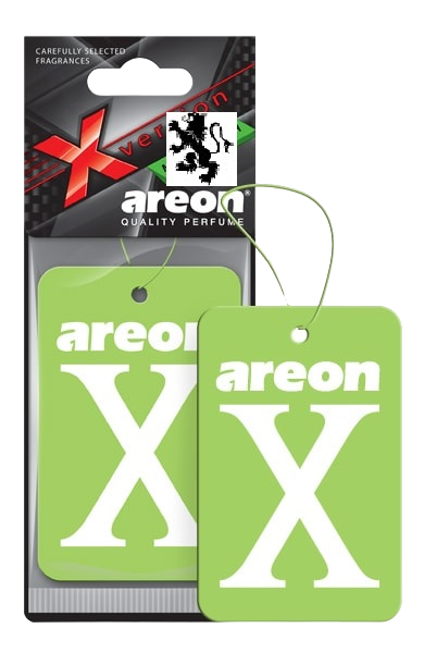 Ароматизатор для авто AREON «REFRESHMENT» X-VER GREEN — Melon (Дыня) AXV15