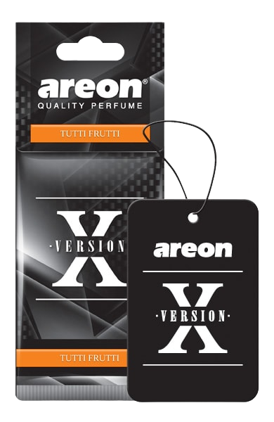 Ароматизатор для авто AREON «REFRESHMENT» X-VER TUTTI FRUTTI (тутти-фрутти) AXV07