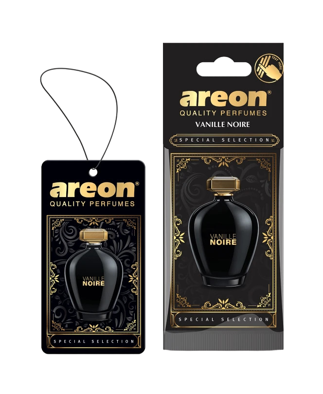 Ароматизатор для автомобиля AREON «SPECIAL SELECTION» Vanille Noire (черная ваниль) SS06