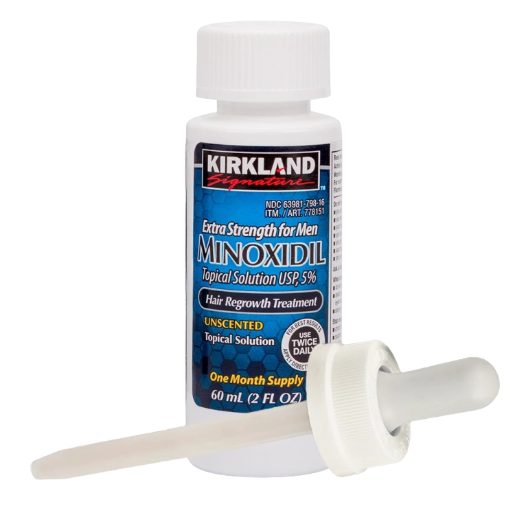 Minoxidil Kirkland 5% лосьон + оригинальная пипетка Minoxidil Kirkland 5% Lotion + Pipette