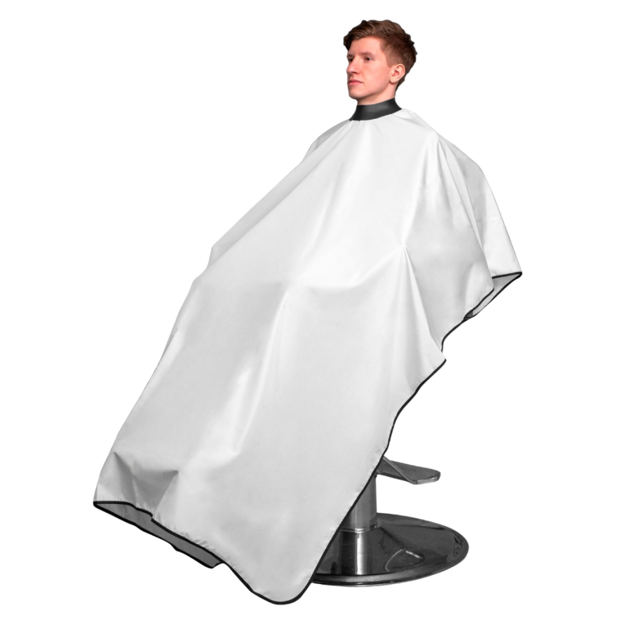 Marmara Barber Пеньюар белый Classic White без логотипа 150х160см