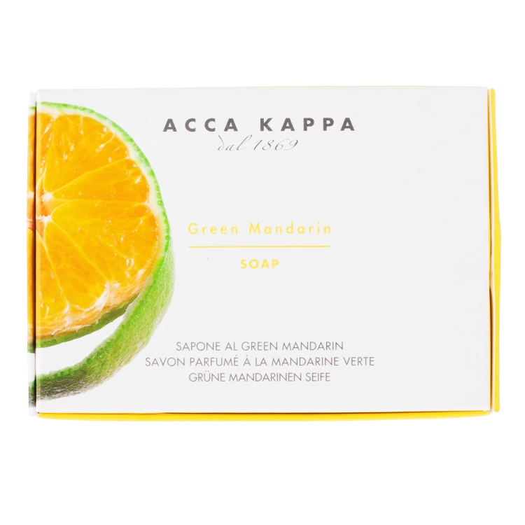 ACCA KAPPA Мыло туалетное Mandarin&Green Tea 150г