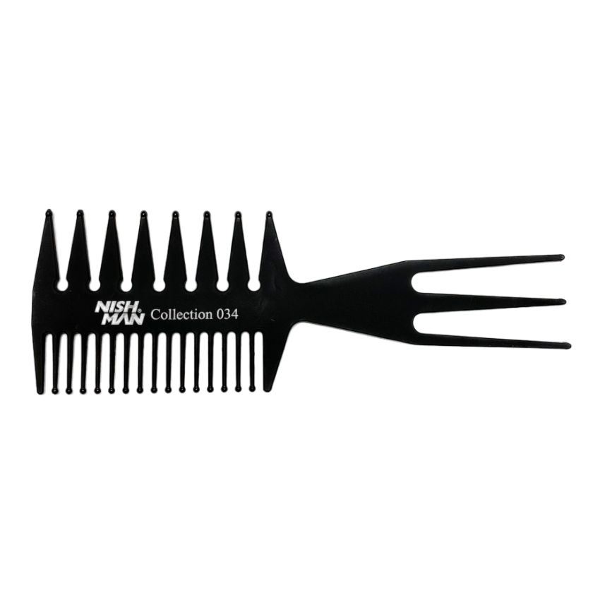 NISHMAN Расческа для укладки HAIR COMB 034