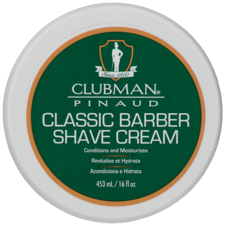 Clubman Классический универсальный крем для бритья Shave Cream 453мл