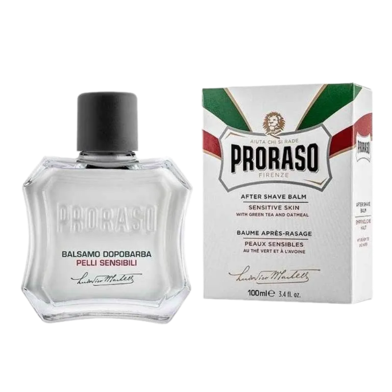 PRORASO Бальзам после бритья для чувствительной кожи с зеленым чаем и овсом 100мл