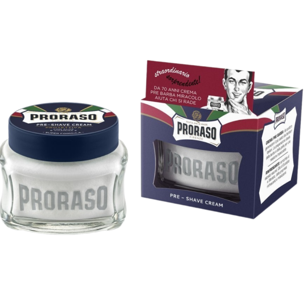 PRORASO Крем до бритья защитный с алоэ и витамином Е 100мл