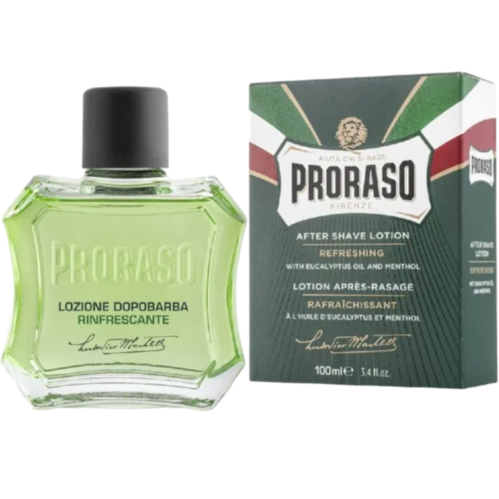 PRORASO Лосьон после бритья освежающий с маслом эвкалипта и ментолом 100мл