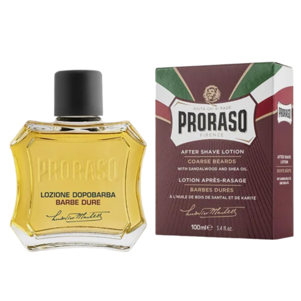 PRORASO Лосьон после бритья питательный с маслом сандала и маслом ши 100мл