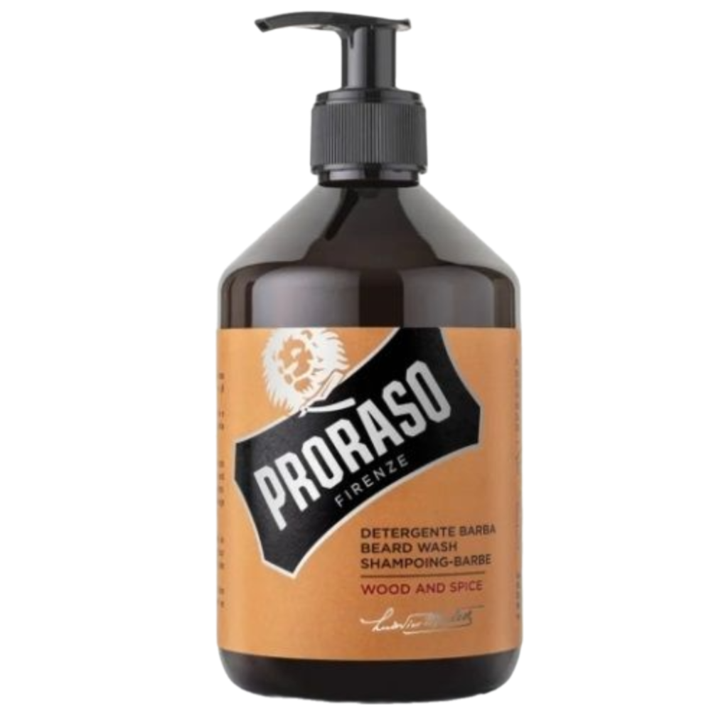 PRORASO Шампунь для бороды Wood and Spice 500мл