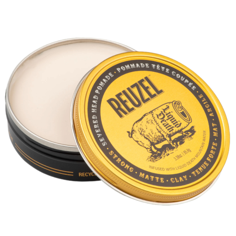 Reuzel Severed Head Clay Pomade помада сильной фиксации 95г