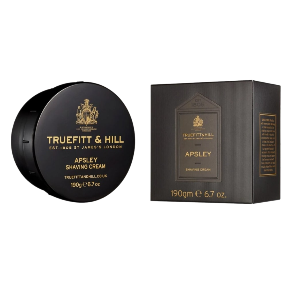 Truefitt&Hill Крем для бритья в банке Apsley Shaving Cream 190г